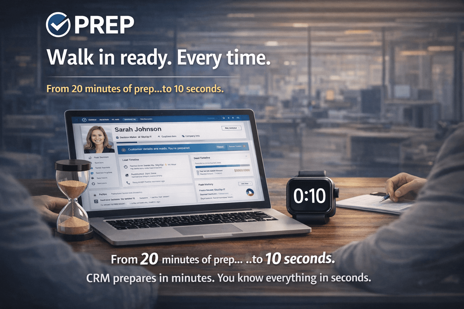 PREP - Walk in ready. Every time.